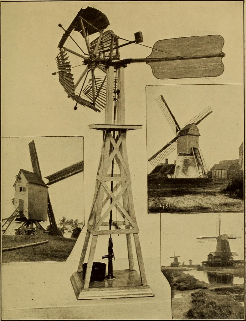 An illustration from The conquest of nature, 1911, leaf 92