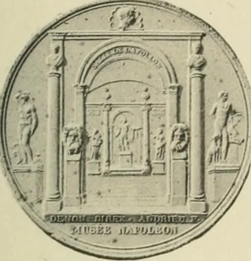 An illustration from Les conquêtes artistiques de la révolution et de l'empire; reprises et abandons des Alliés en 1815, leurs conséquences sur les Musées d'Europe, 1902, leaf 100