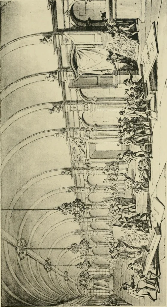 An illustration from Les conquêtes artistiques de la révolution et de l'empire; reprises et abandons des Alliés en 1815, leurs conséquences sur les Musées d'Europe, 1902, leaf 50