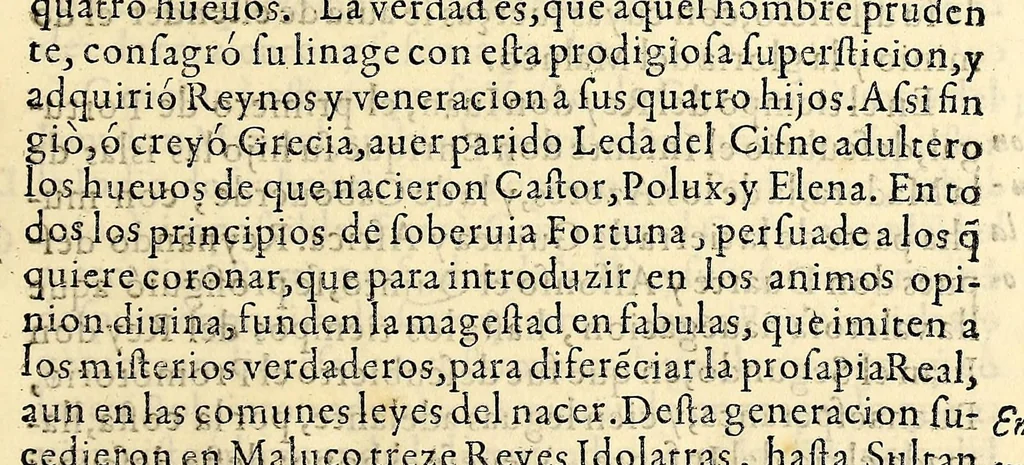 An illustration from Conquista de las islas Malucas., 1609, leaf 19