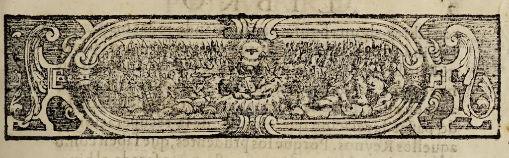 An illustration from Conquista de las islas Malucas al rey Felipe III, N[uestr]o S[en]or, 1609, leaf 19