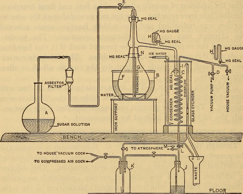 An illustration from Constants of the quartz-wedge saccharimeter and the specific rotation of sucrose. I. The constants for the 26-gram normal weight, 1916, leaf 13