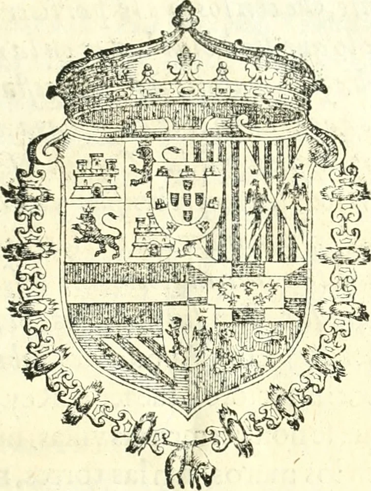 An illustration from [Conservación de monarqvias y discvrsos políticos sobre la gran consulta que el consejo hizo al Senor Rey don Filipe Tercero al presidente, 1626, leaf 12