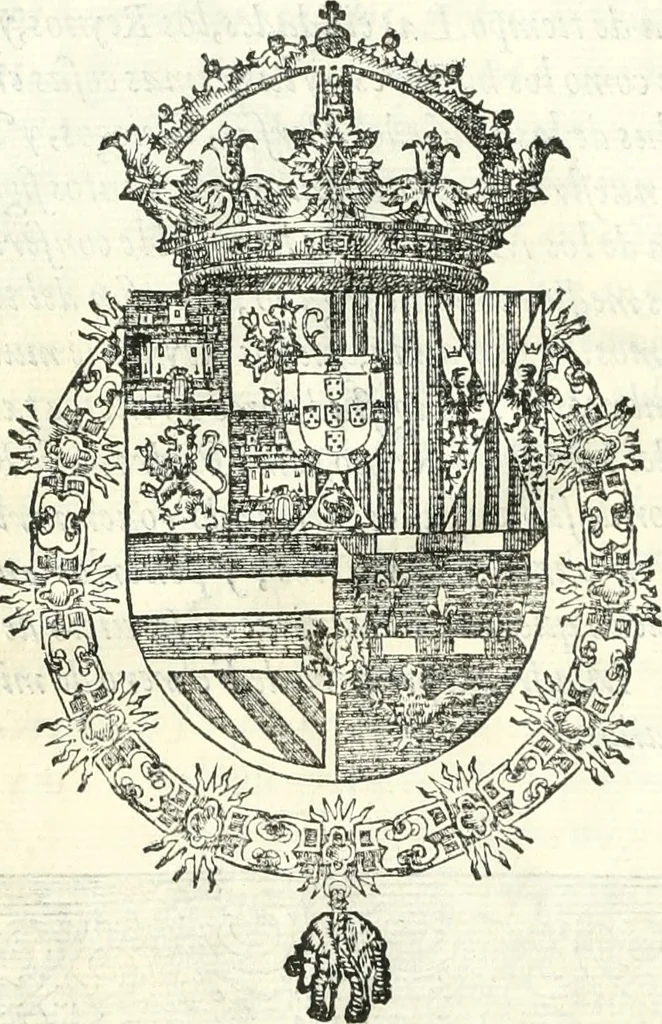 An illustration from [Conservación de monarqvias y discvrsos políticos sobre la gran consulta que el consejo hizo al Senor Rey don Filipe Tercero al presidente, 1626, leaf 31