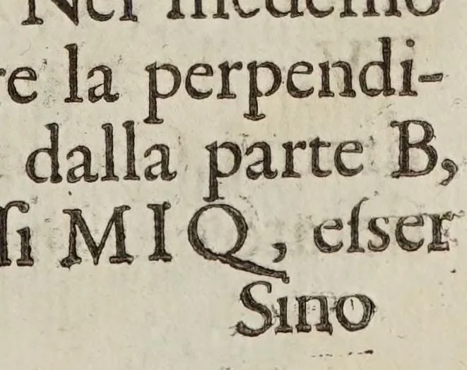 An illustration from Considerationi sopra la forza di alcvne ragioni fisicomattematiche : addotte dal M.R.P. Gio. Battista Riccioli ... nel suo Almagesto nuouo, & Astronomia riformata contro il sistema copernicano, 1667, leaf 141