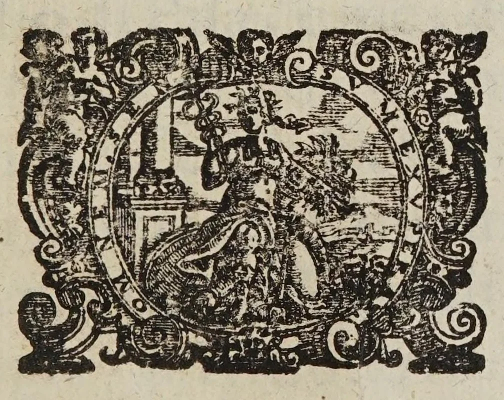 An illustration from Considerationi sopra la forza di alcvne ragioni fisicomattematiche : addotte dal M.R.P. Gio. Battista Riccioli ... nel suo Almagesto nuouo, & Astronomia riformata contro il sistema copernicano, 1667, leaf 327