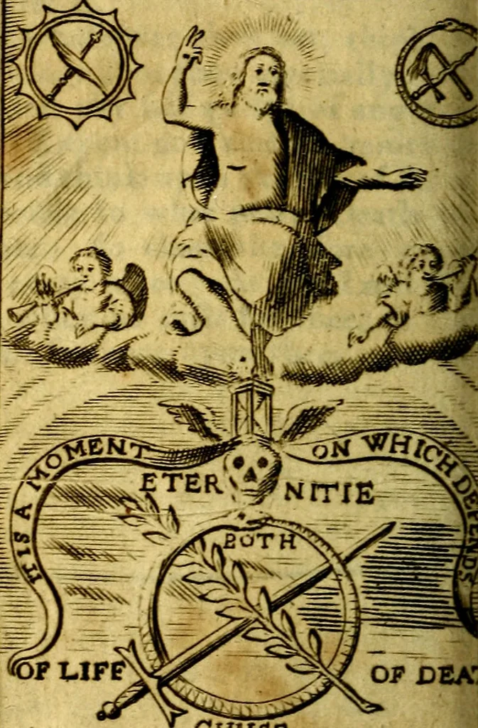 An illustration from The considerations of Drexelius upon eternity, 1716, leaf 209