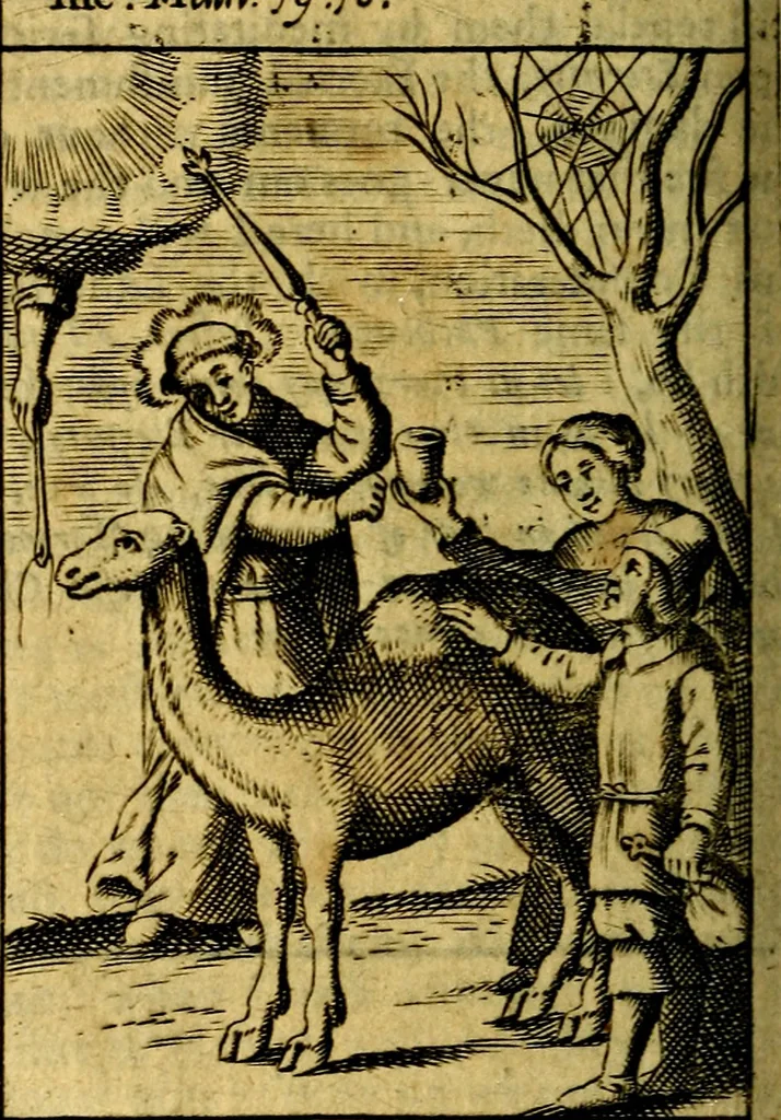 An illustration from The considerations of Drexelius upon eternity, 1716, leaf 239