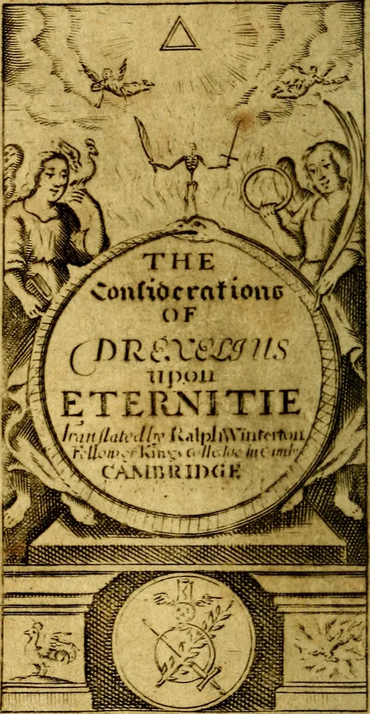 An illustration from The considerations of Drexelius upon eternity, 1716, leaf 5