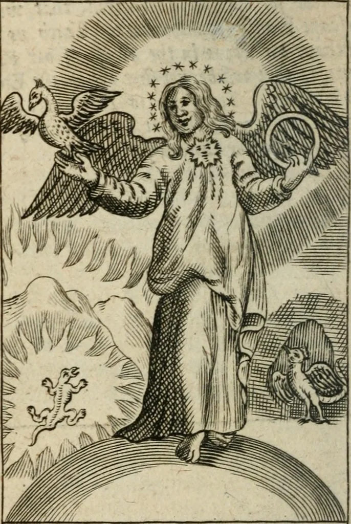 An illustration from The considerations of Drexelius upon eternity, 1689, leaf 49
