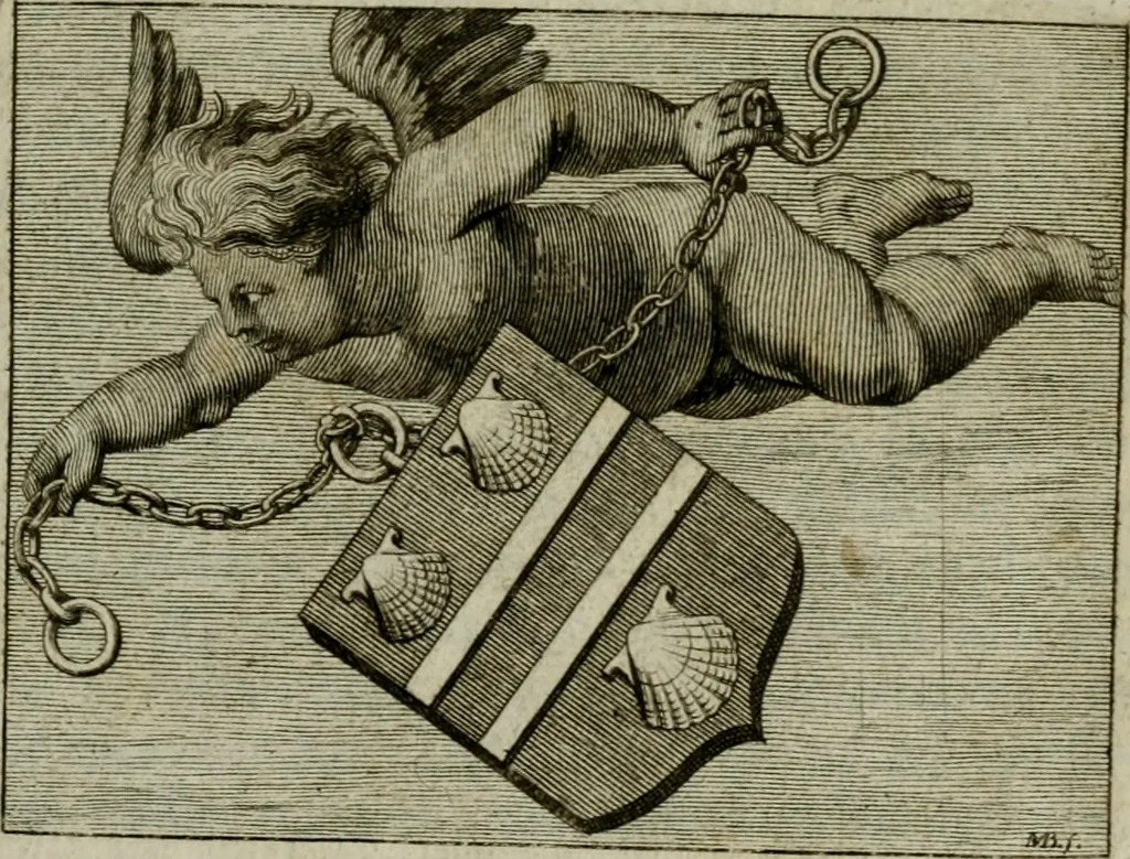 An illustration from Consolationis philsophiae libri V. Angli-Saxonice reddeti ab Alfredo, inclyto Anglo-Saxonum rege, 1698, leaf 6