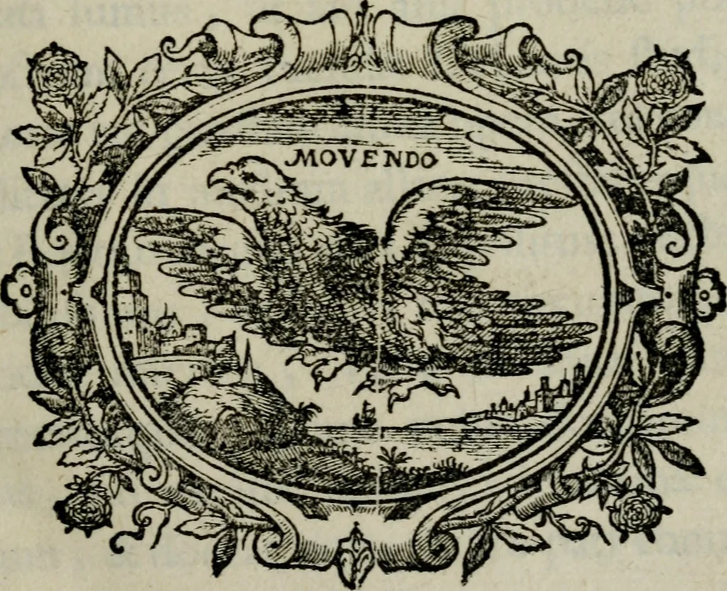 An illustration from Consolationis philosophiae libri V. Ejusd. opuscula sacra, 1671, leaf 8