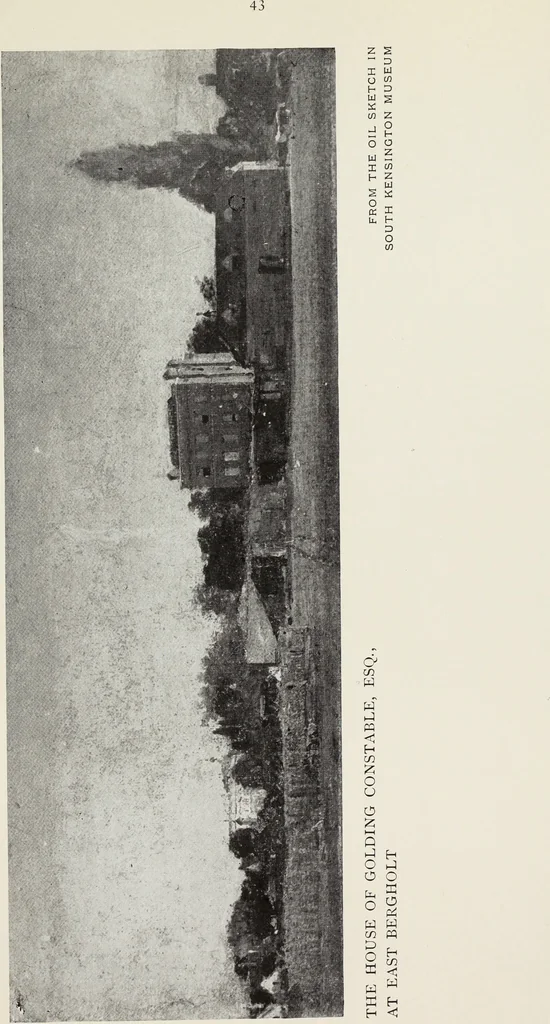 An illustration from Constable's sketches in oil & water colours, 1904, leaf 108