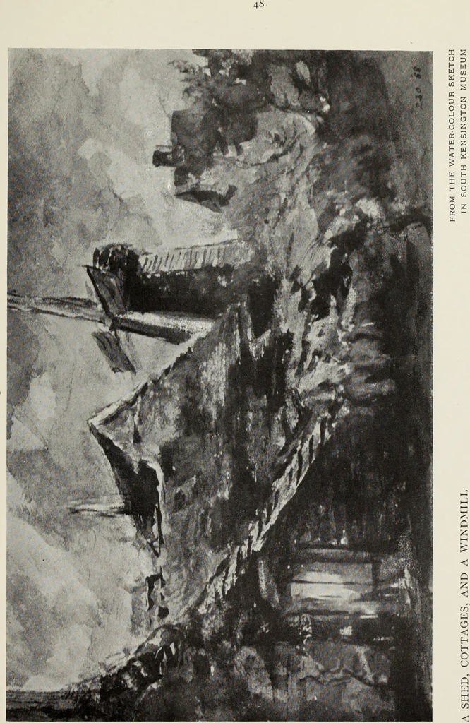 An illustration from Constable's sketches in oil & water colours, 1904, leaf 118
