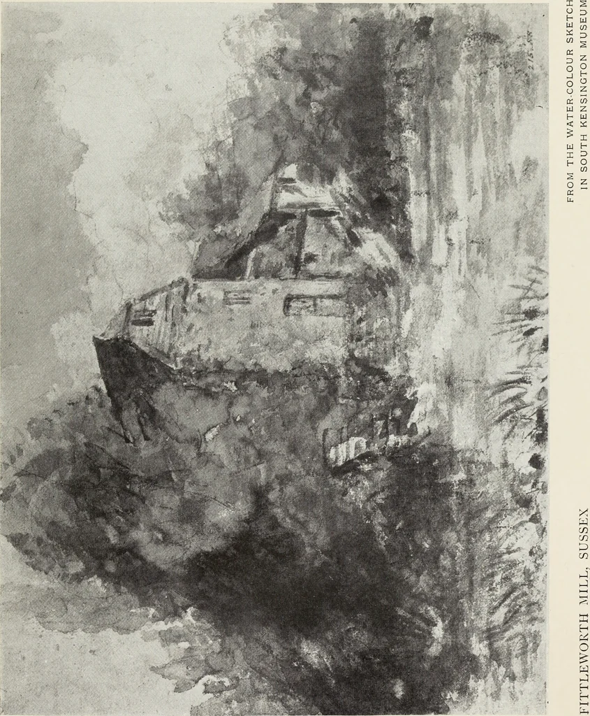 An illustration from Constable's sketches in oil & water colours, 1904, leaf 126