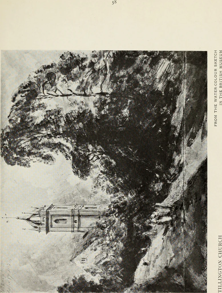 An illustration from Constable's sketches in oil & water colours, 1904, leaf 138