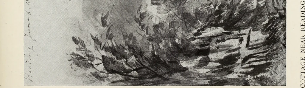 An illustration from Constable's sketches in oil & water colours, 1904, leaf 140