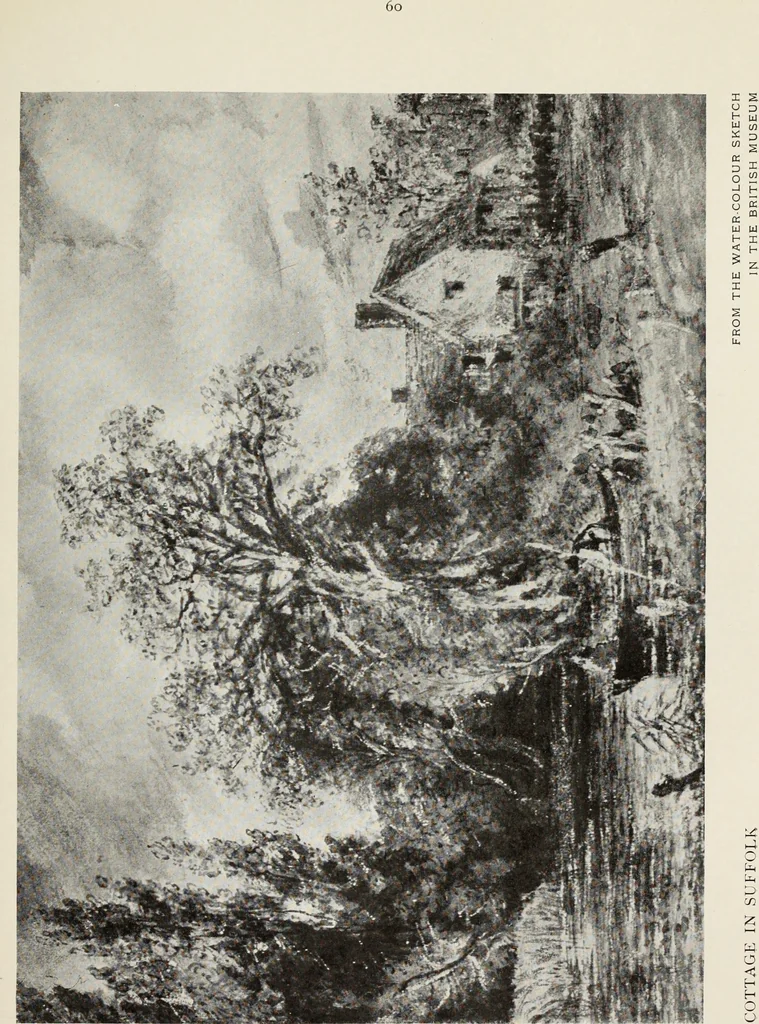 An illustration from Constable's sketches in oil & water colours, 1904, leaf 142
