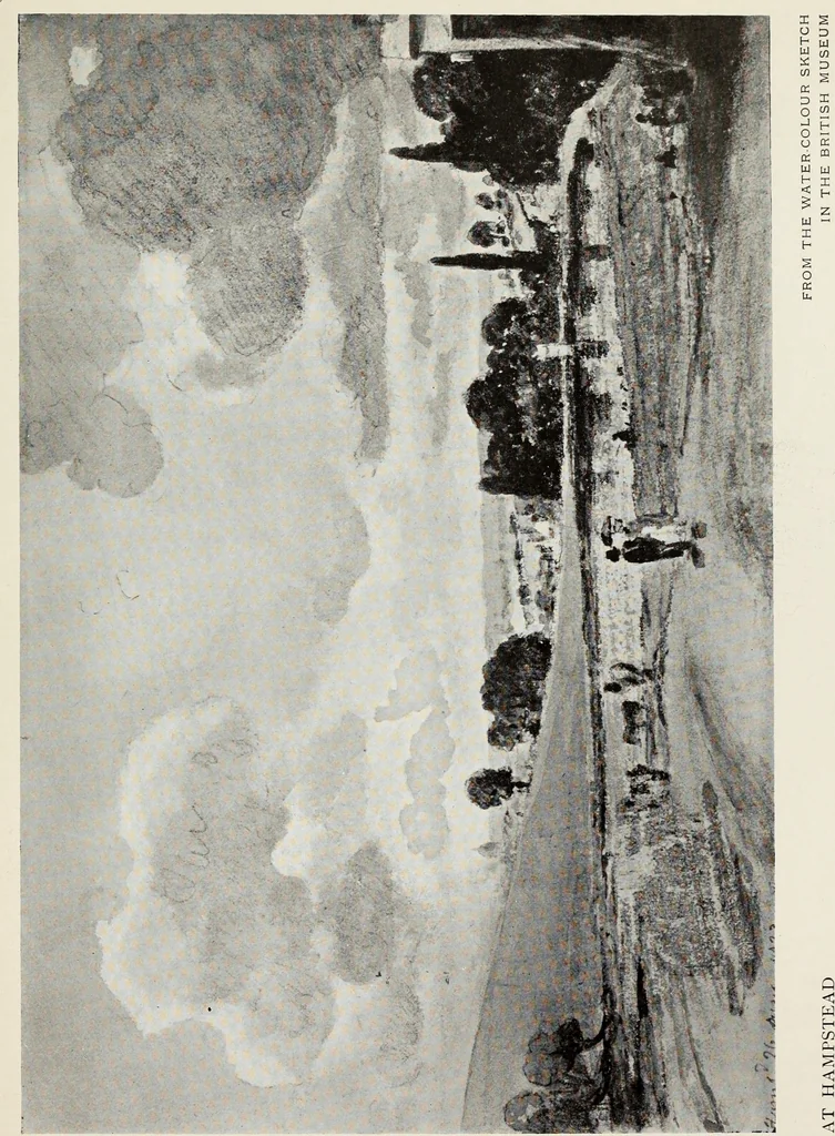 An illustration from Constable's sketches in oil & water colours, 1904, leaf 148