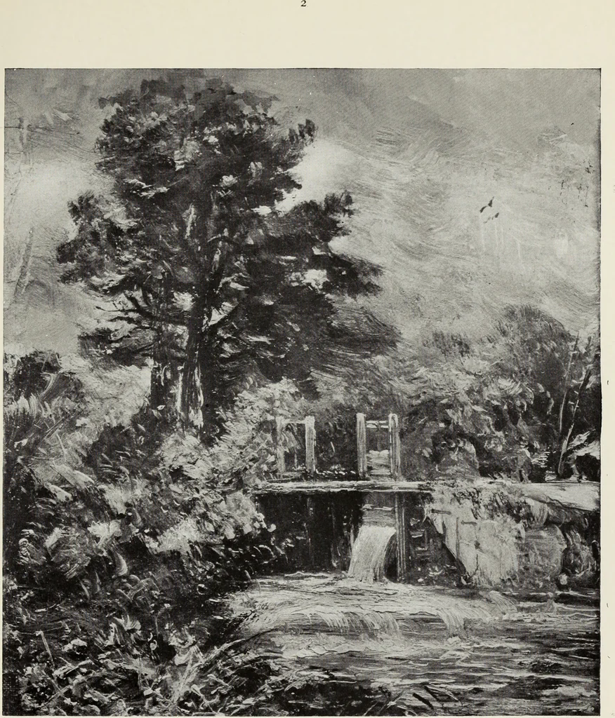 An illustration from Constable's sketches in oil & water colours, 1904, leaf 24