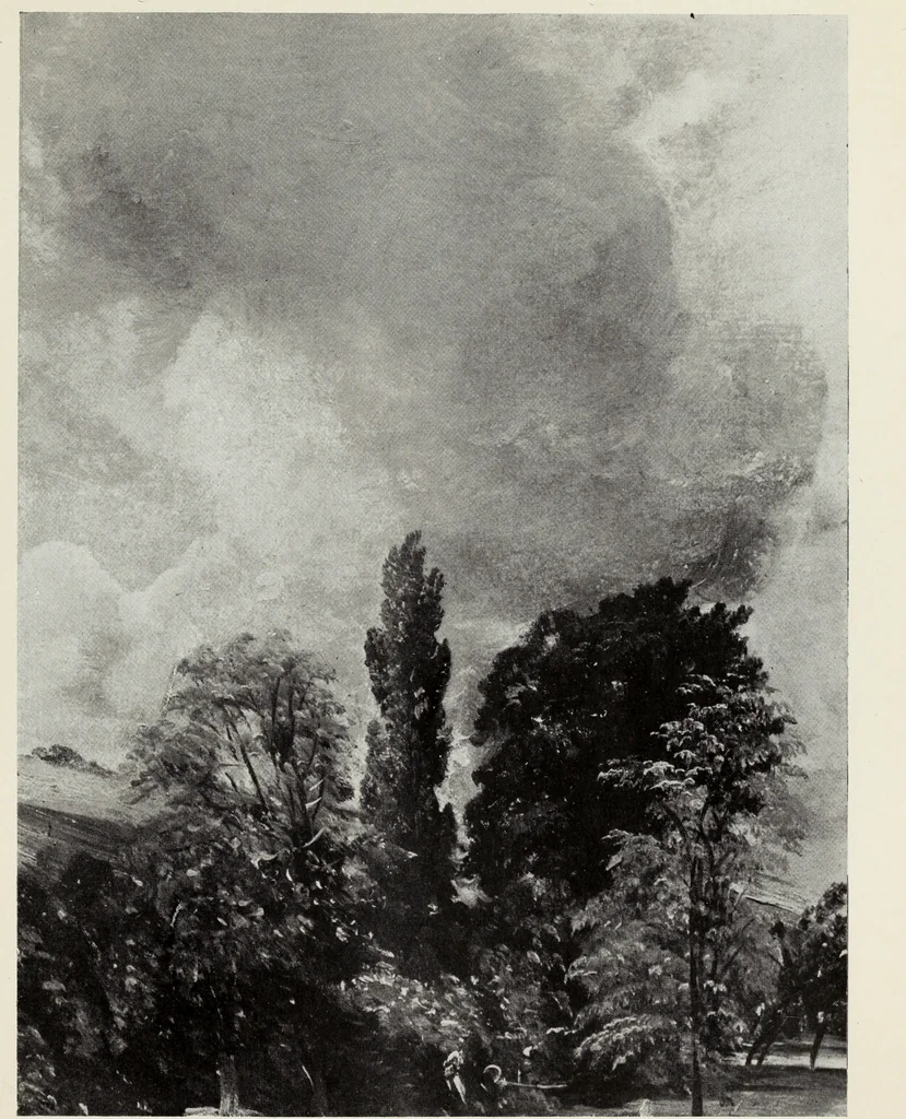 An illustration from Constable's sketches in oil & water colours, 1904, leaf 26