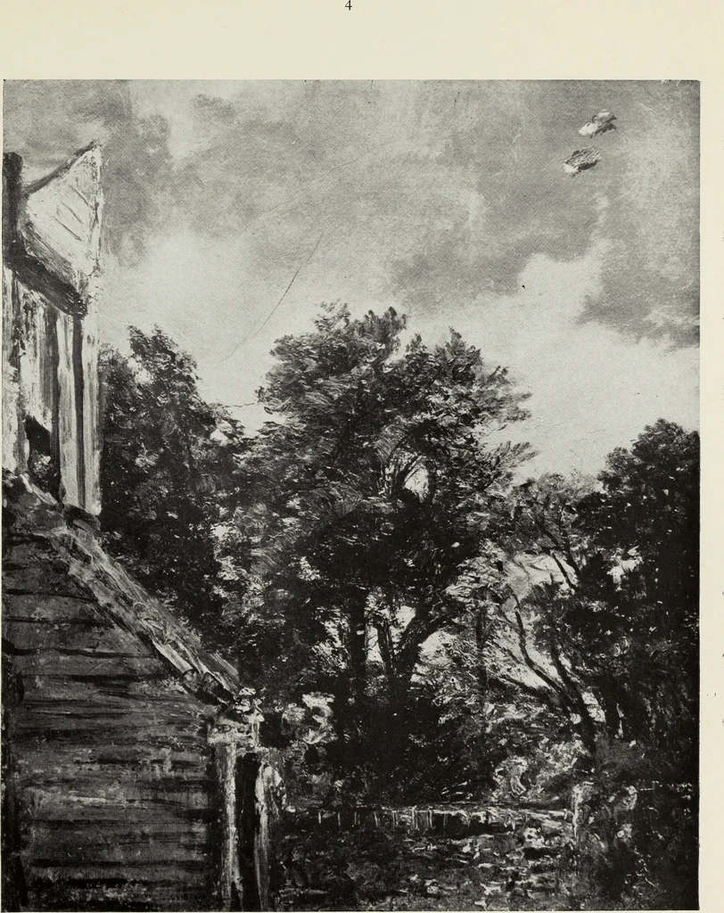 An illustration from Constable's sketches in oil & water colours, 1904, leaf 28
