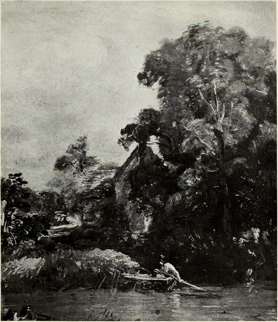 An illustration from Constable's sketches in oil & water colours, 1904, leaf 30
