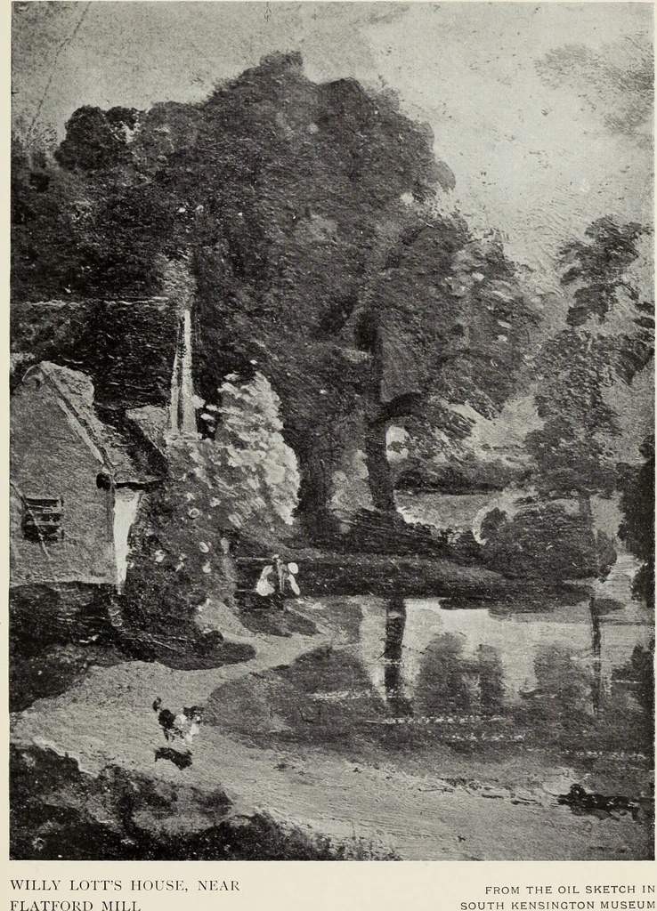 An illustration from Constable's sketches in oil & water colours, 1904, leaf 34