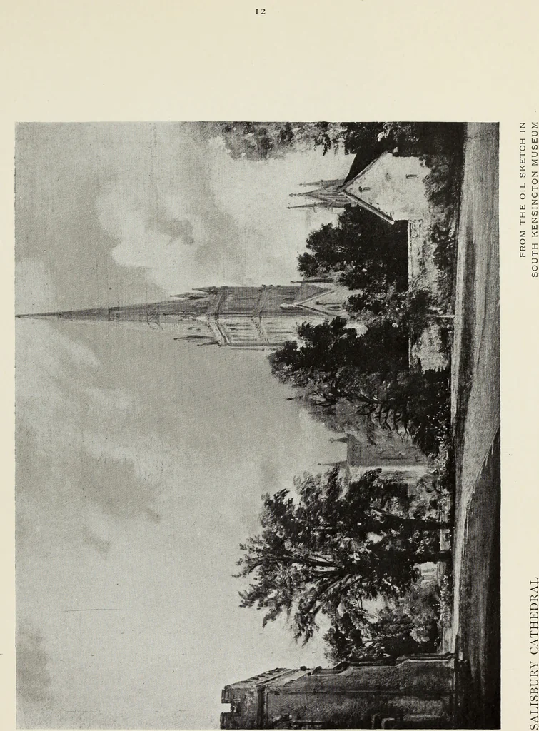 An illustration from Constable's sketches in oil & water colours, 1904, leaf 44