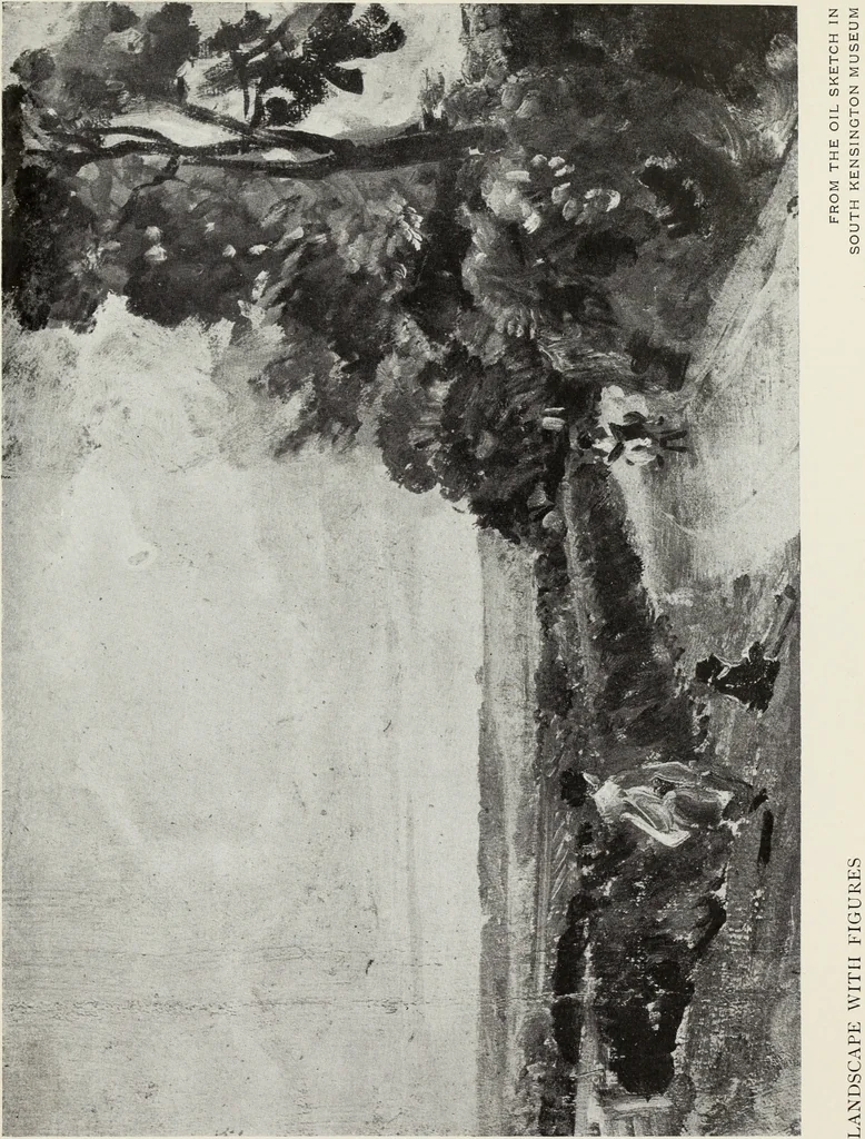 An illustration from Constable's sketches in oil & water colours, 1904, leaf 50