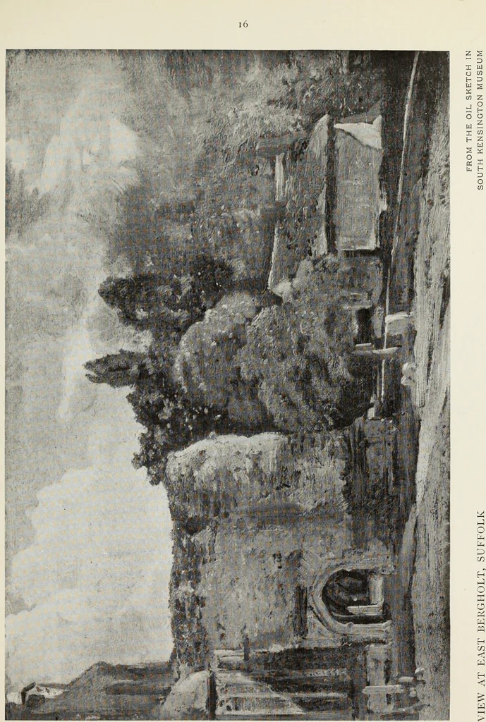 An illustration from Constable's sketches in oil & water colours, 1904, leaf 52