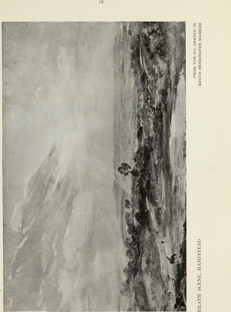 An illustration from Constable's sketches in oil & water colours, 1904, leaf 56