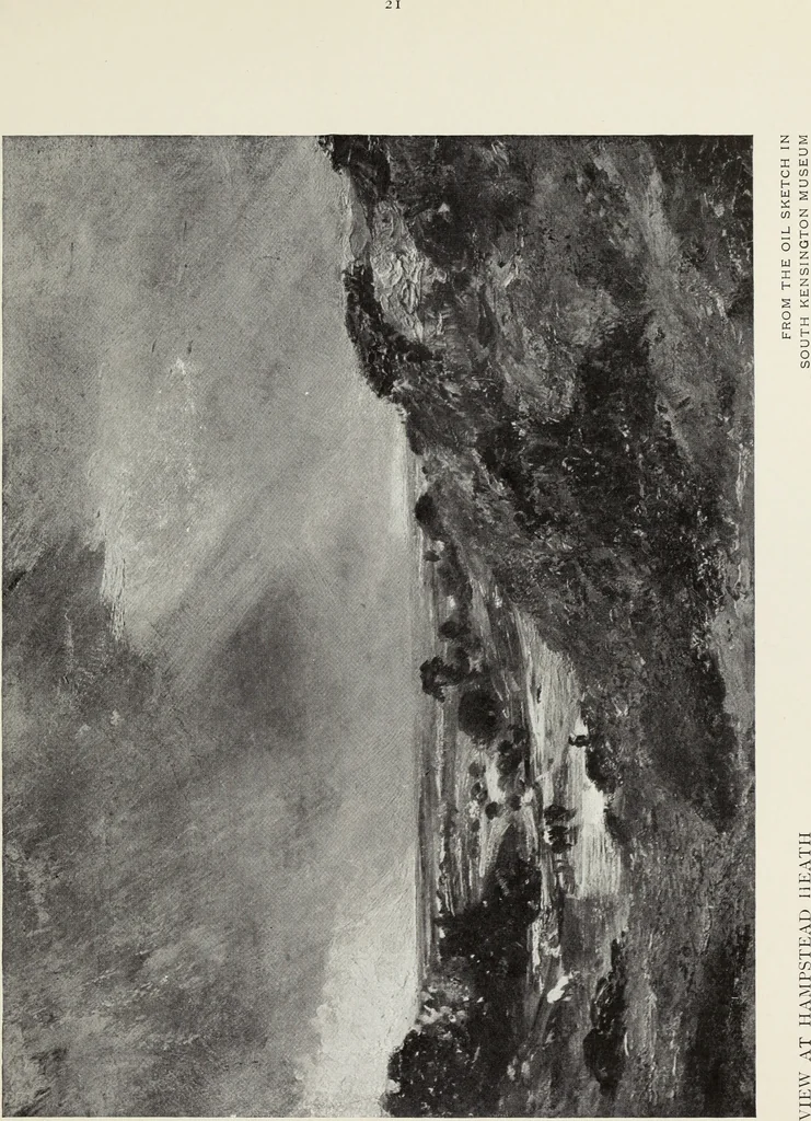 An illustration from Constable's sketches in oil & water colours, 1904, leaf 62