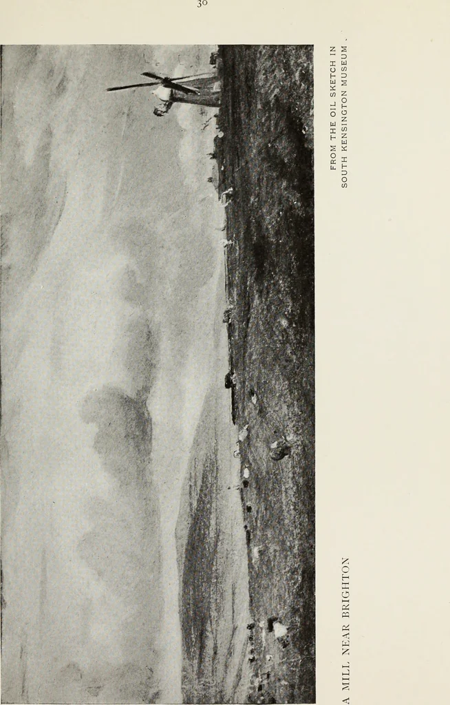 An illustration from Constable's sketches in oil & water colours, 1904, leaf 80