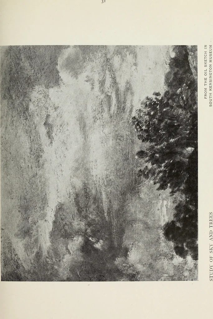 An illustration from Constable's sketches in oil & water colours, 1904, leaf 82