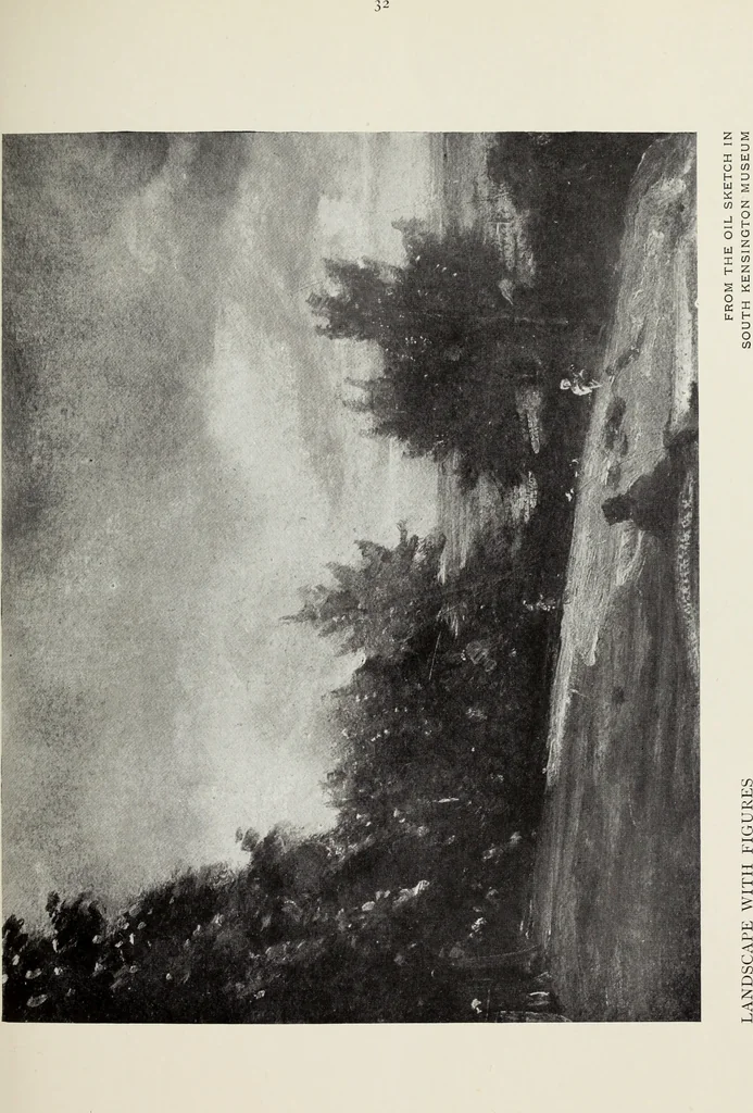 An illustration from Constable's sketches in oil & water colours, 1904, leaf 84