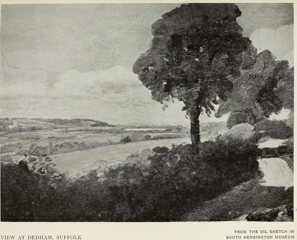 An illustration from Constable's sketches in oil & water colours, 1904, leaf 92