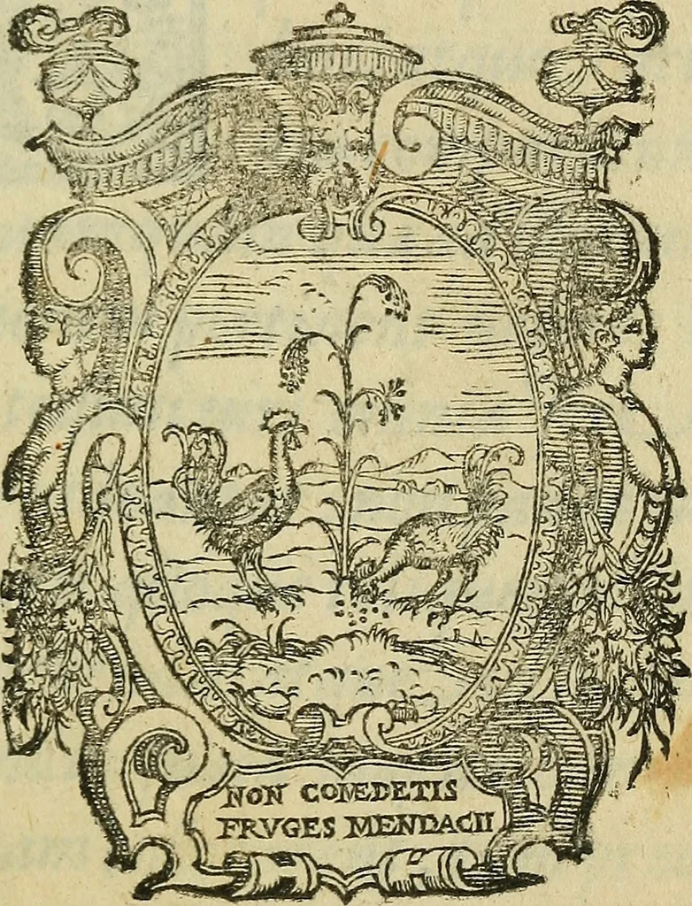 An illustration from Constantii Varolii medici Bononiensis De neruis opticis : nonnullisq[ue] aliis praeter communem opinionem in humano capite obseruatis .., 1573, leaf 6