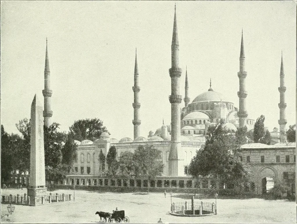 An illustration from Constantinople, 1913, leaf 104