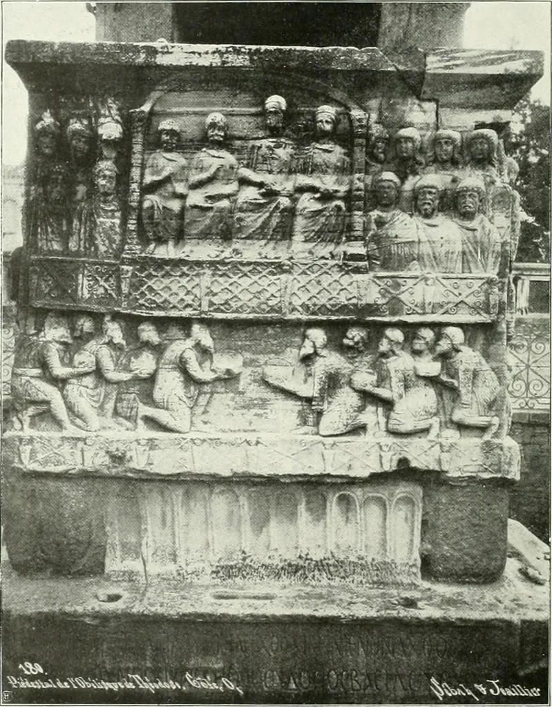 An illustration from Constantinople, 1913, leaf 107