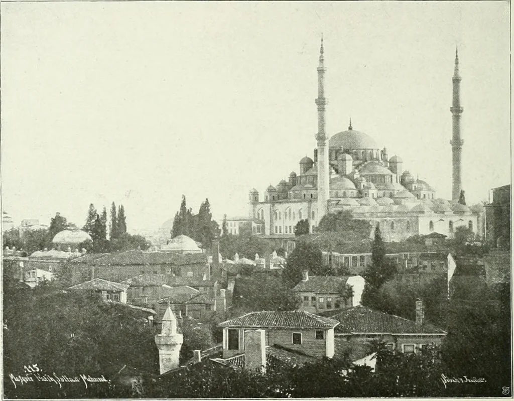 An illustration from Constantinople, 1913, leaf 137
