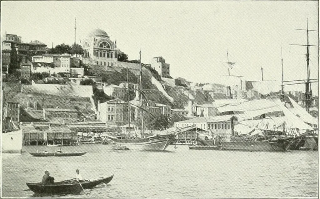 An illustration from Constantinople, 1913, leaf 142