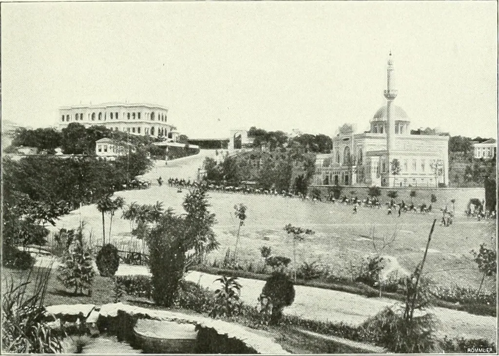 An illustration from Constantinople, 1913, leaf 160