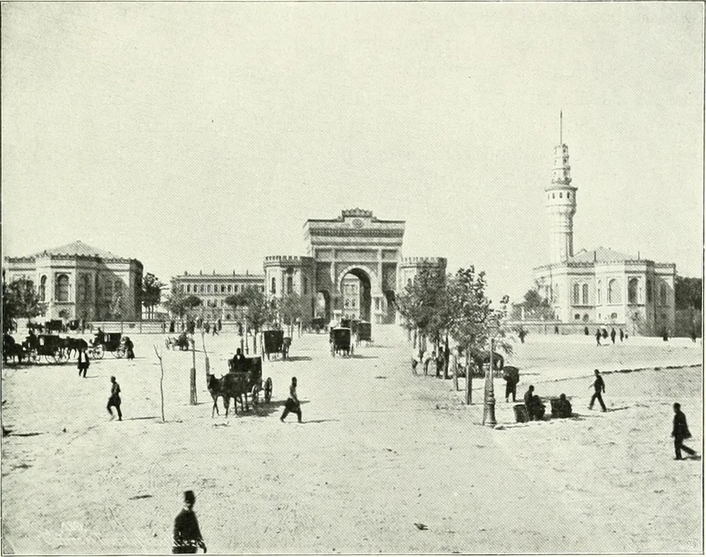 An illustration from Constantinople, 1913, leaf 162