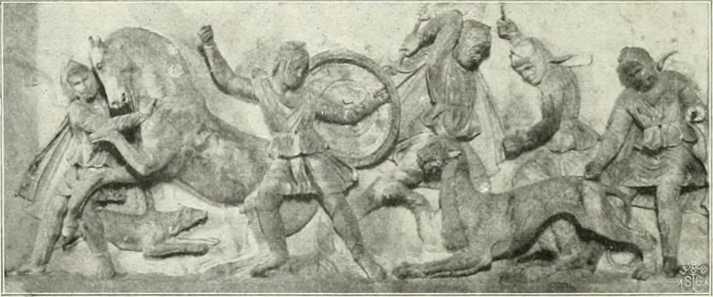 An illustration from Constantinople, 1913, leaf 189