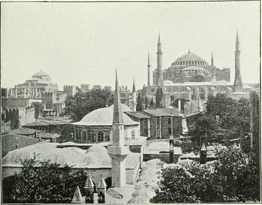 An illustration from Constantinople, 1913, leaf 38
