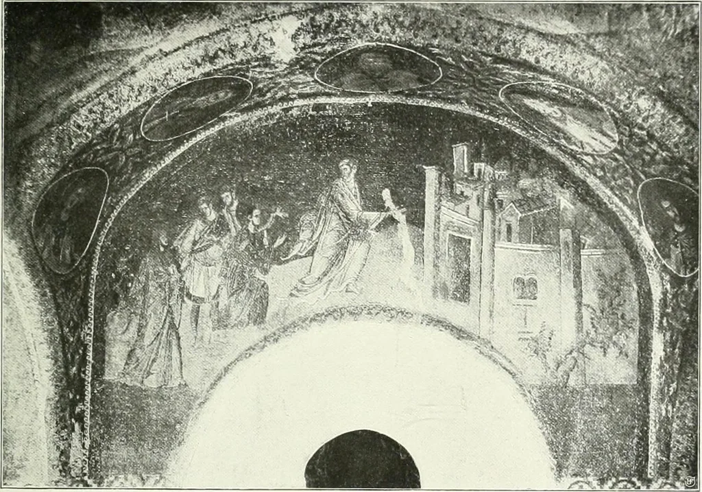 An illustration from Constantinople, 1913, leaf 74
