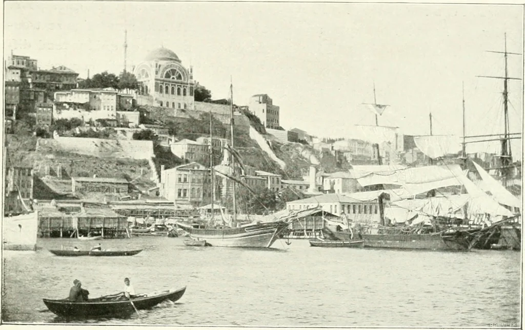 An illustration from Constantinople : ouvrage orné de 103 gravures, 1906, leaf 140