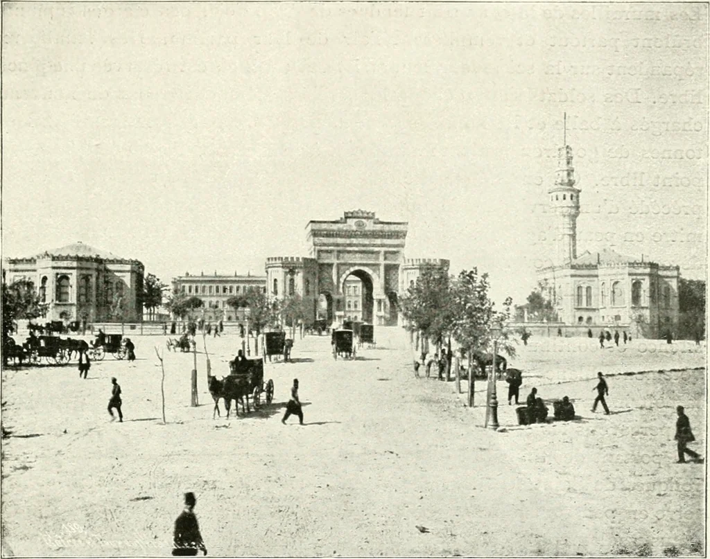 An illustration from Constantinople : ouvrage orné de 103 gravures, 1906, leaf 160