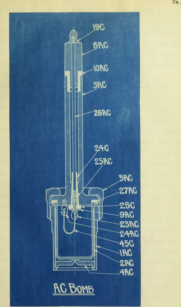 An illustration from The constants involved in calorimetric combustions making use of sodium peroxide and potassium chlorate as the medium for the supply of oxygen, 1915, leaf 18
